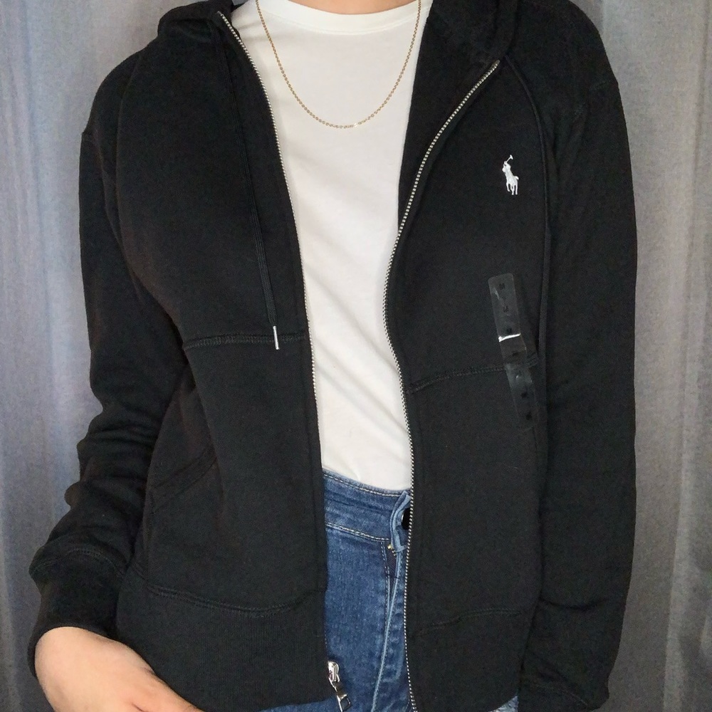 Polo Ralph Lauren (Polo Black) Loose Fit Hoodie